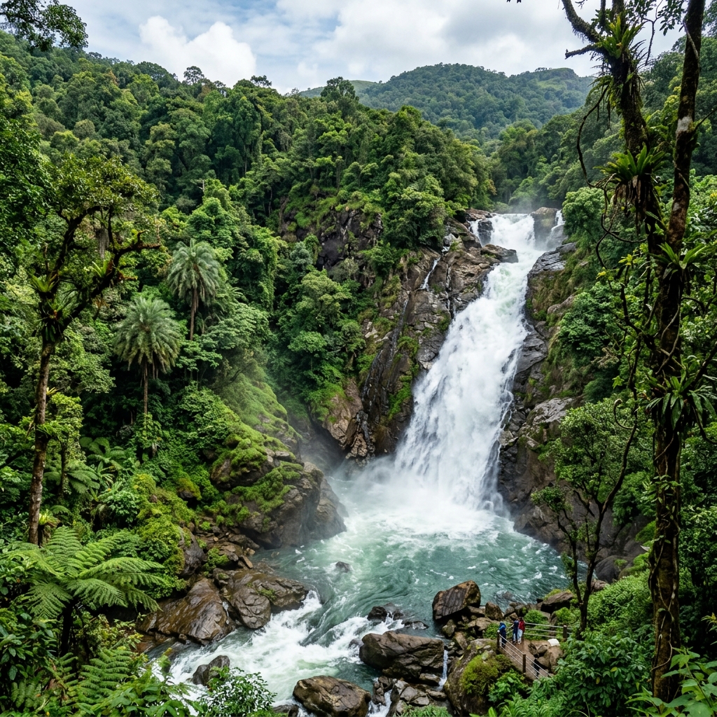 Meenmutty Waterfalls