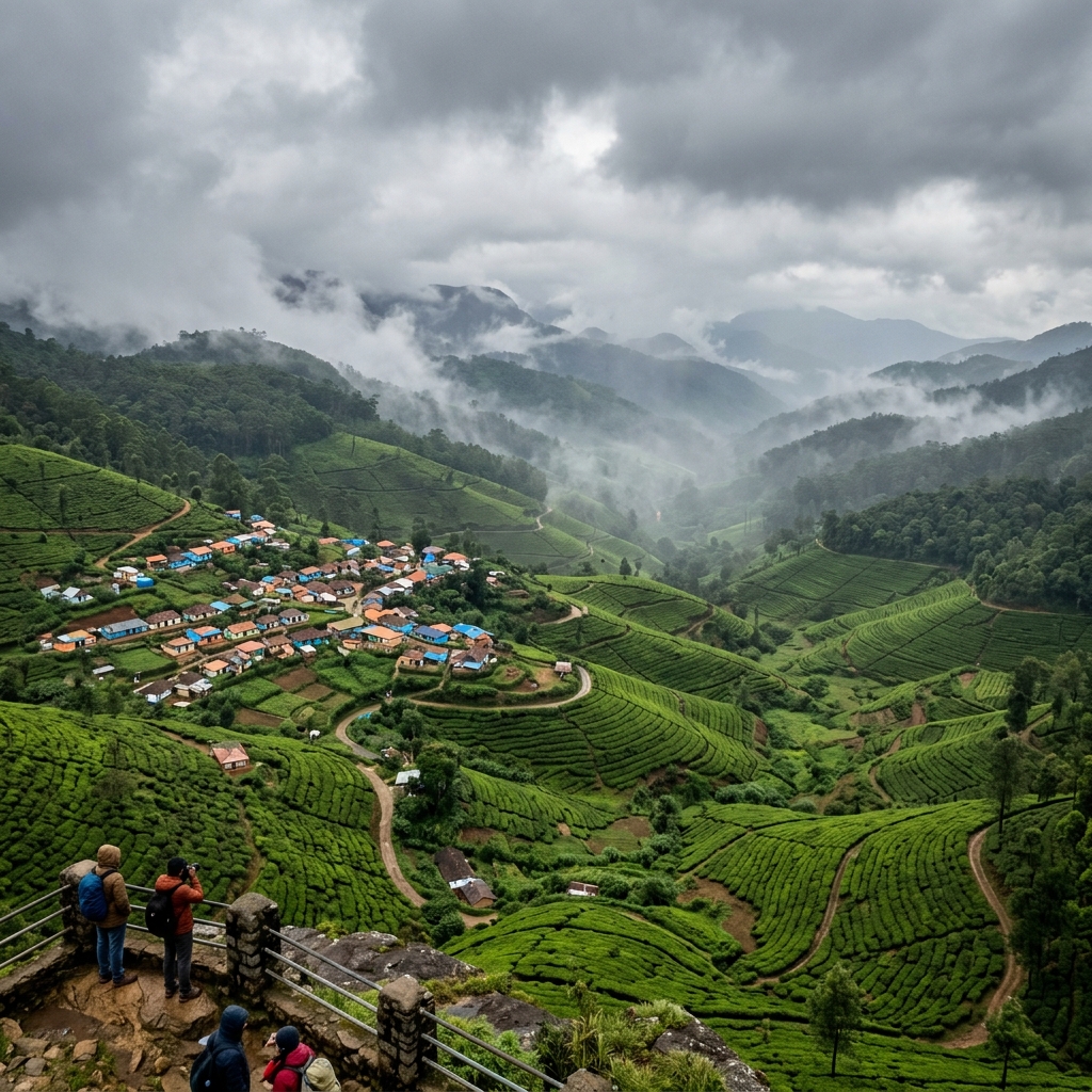 Vattavada Viewpoint, Vattavada – Kerala